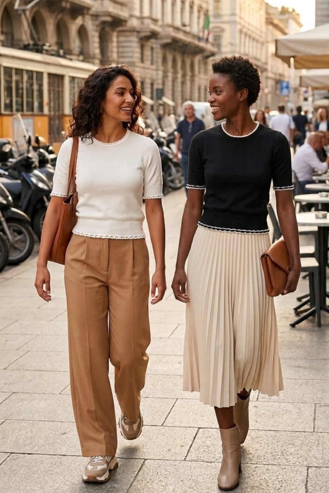 Camisola Malha Contrast