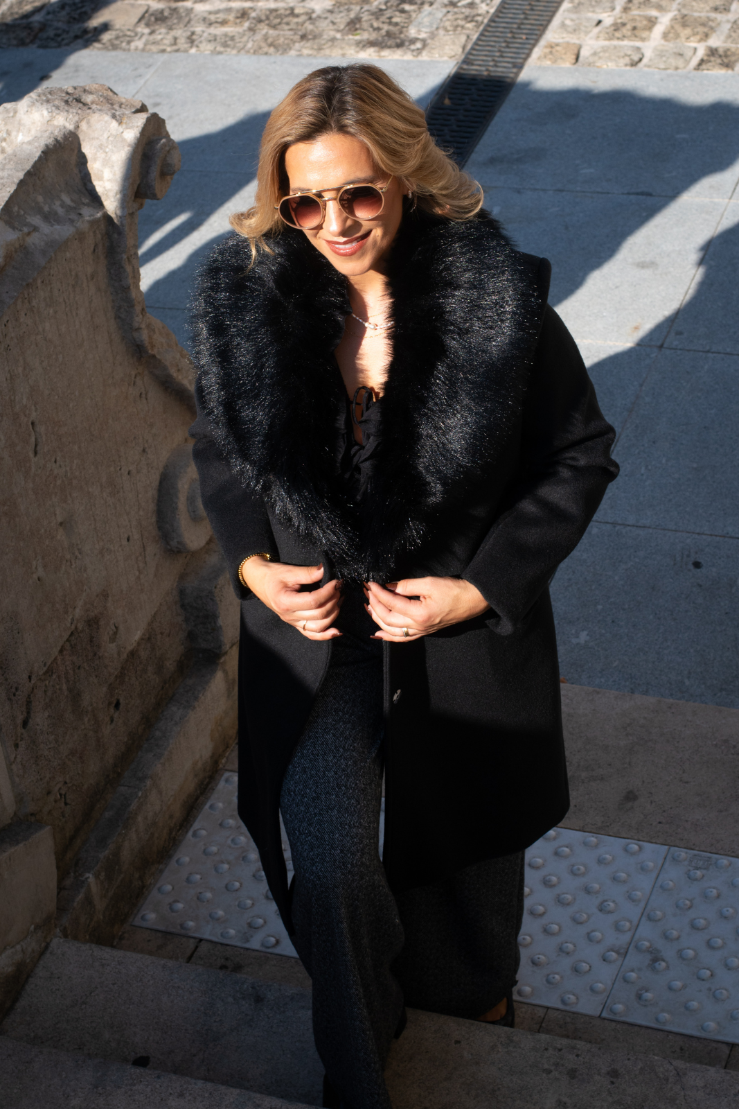 Casaco comprido Arisa